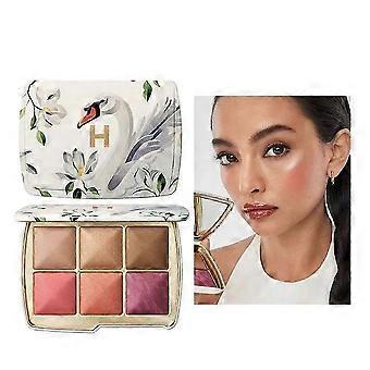 Make-up-Palette für den Alltag mit vier künstlerischen Farbnuancen zum Schichten, Verblenden und für detailliertes Lidschatten-Verblenden
