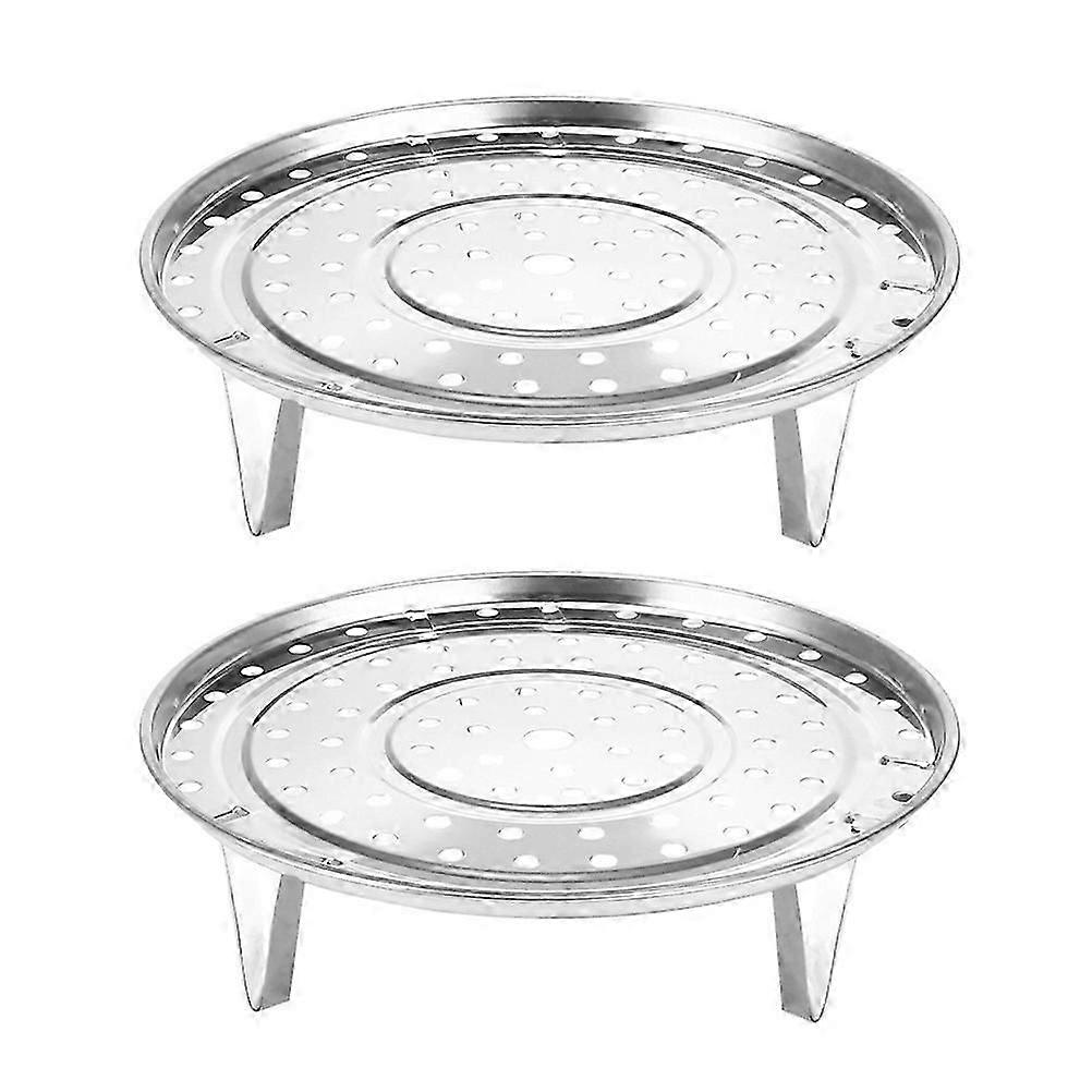 Kitchen Steaming Holder Pot Food Steaming Rack for Kitchen Use 2Pcs