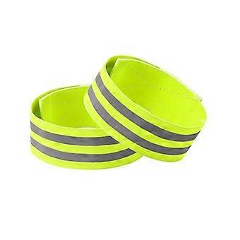 1 pair of wrist reflective tape arm leg high visibility reflective tape for night walking, cycling, running, safety reflective t