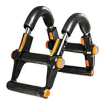 Detachable Arm Exerciser for Upper Body Workouts with a Floor Press Mode, Spring Steel Construction, Base Foot Pads, and Textured Handholds Multicolor