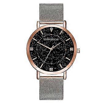 Women's Quartz Wrist Watch Classic Round Dial Mesh Band Gift for Ladies