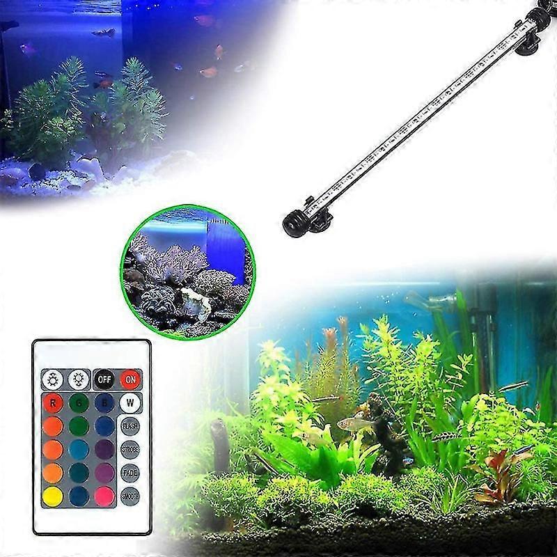 Barsinfi pol Submersible Led Aquarium Lights, With Timer Automatic On/off, EU Plug