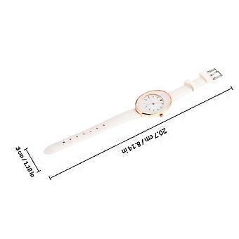 Women's Quartz Wrist Watch for Casual Wear with Breathable Strap
