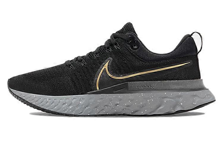 Nike React Infinity Run Flyknit 2 Negru Auriu CT2357-009