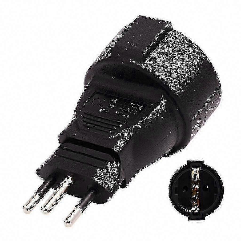 EU-Compatible Swiss Plug Adapter 16A