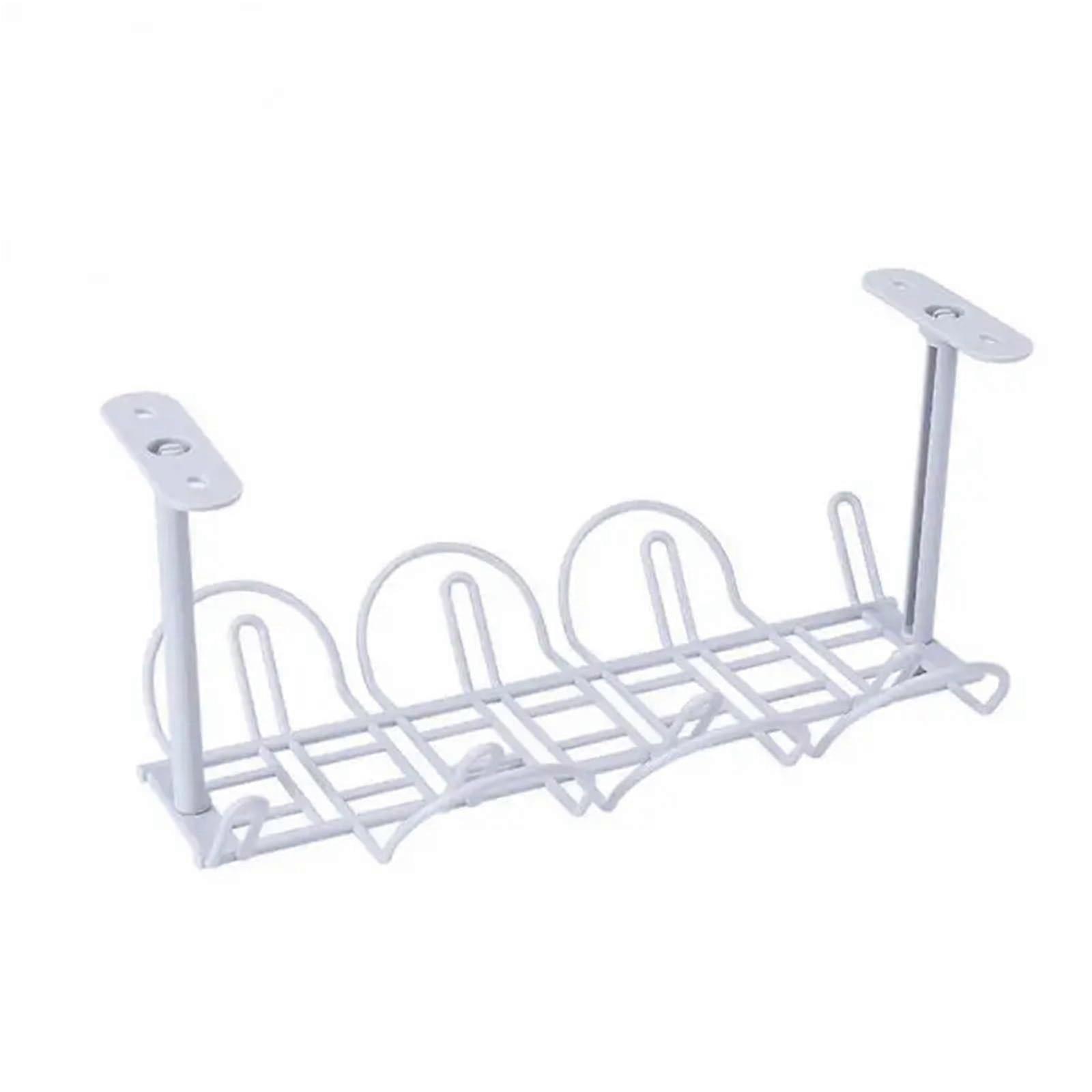 Open-Top Underdesk Cable Basket