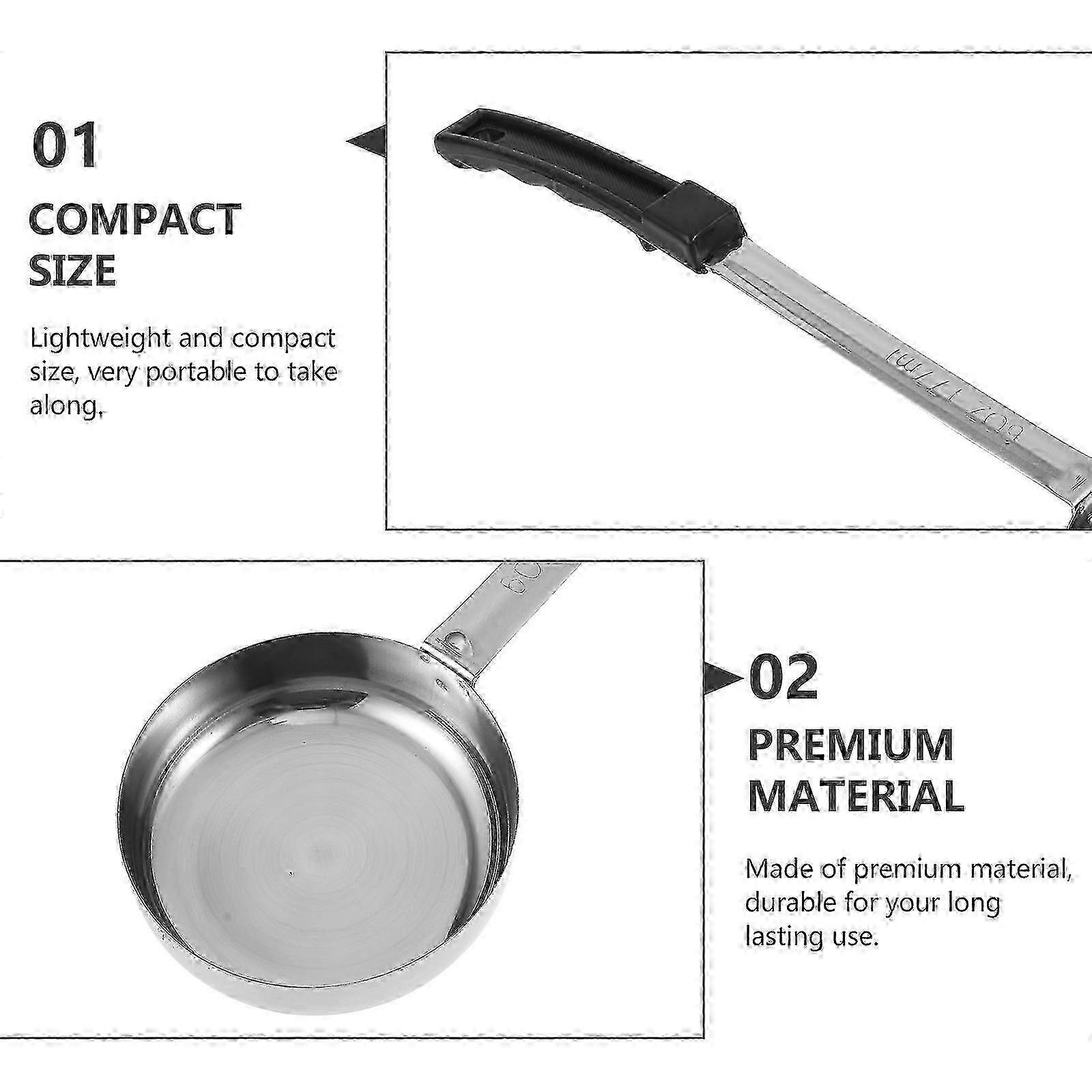 Long Portion Control Serving Spoon Premium Portion Ladle Durable Portion Ladle