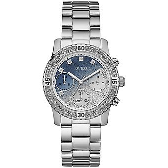 Gissa konfetti Quartz analog Women ' s Watch med rostfrittstål armband W0774L6