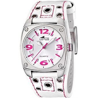 Lotus Quartz Analog Woman Watch with Cowhide Bracelet L15735/2
