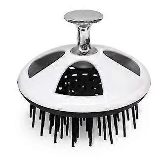 Spazzola massaggiante per cuoio capelluto con setole in TPEE, pulizia profonda per alleviare la forfora, adatta a capelli bagnati e asciutti, cura manuale del cuoio capelluto.