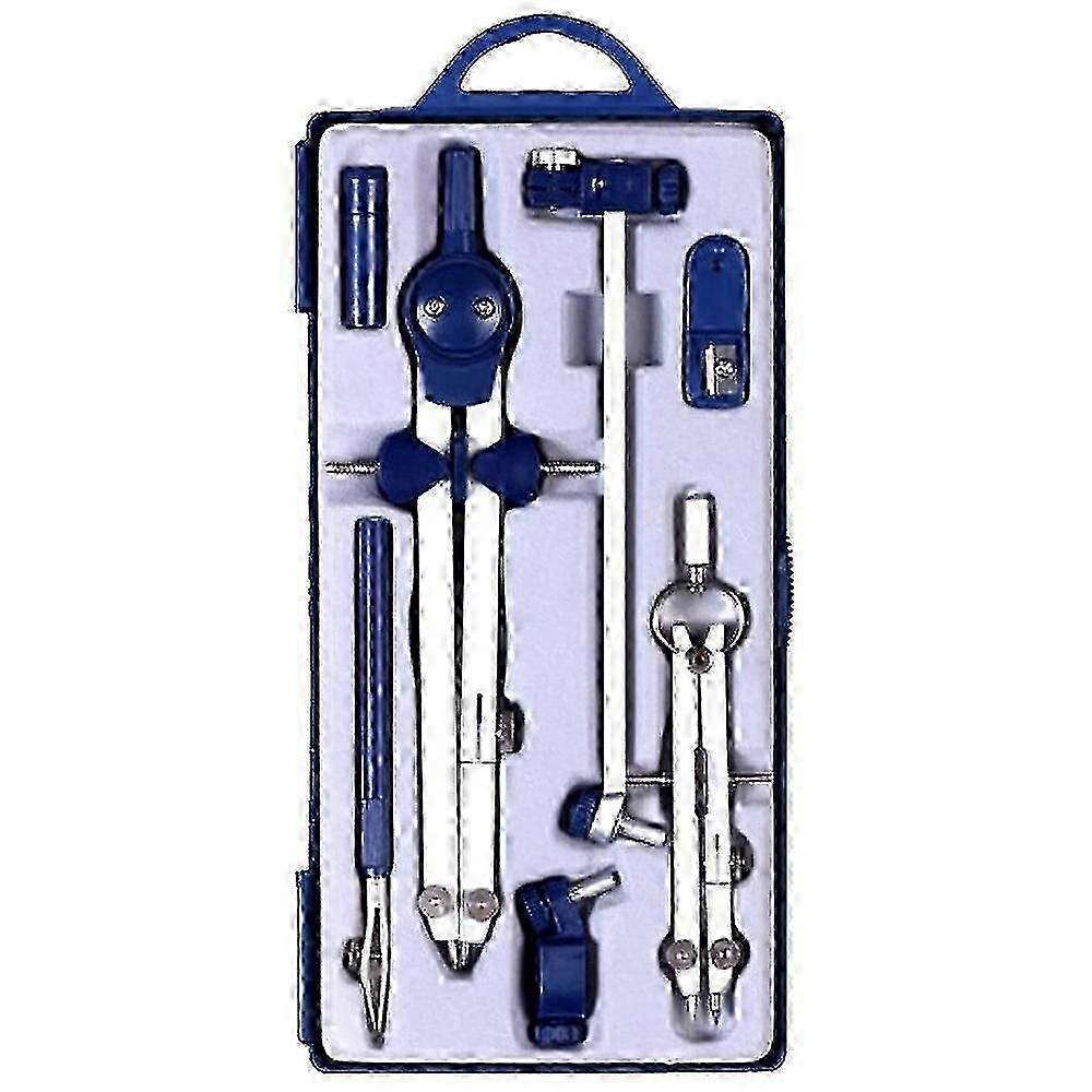 9Pc Drafting Compass compatible with Geometry Set Tool Compass Drawing Tool compatible with Geometry compatible with Drafting, Math, Dr