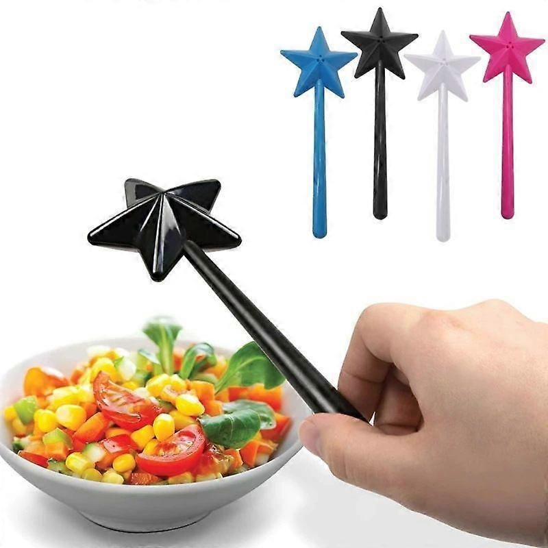 Star-Shaped Salt Pepper Dispenser Set