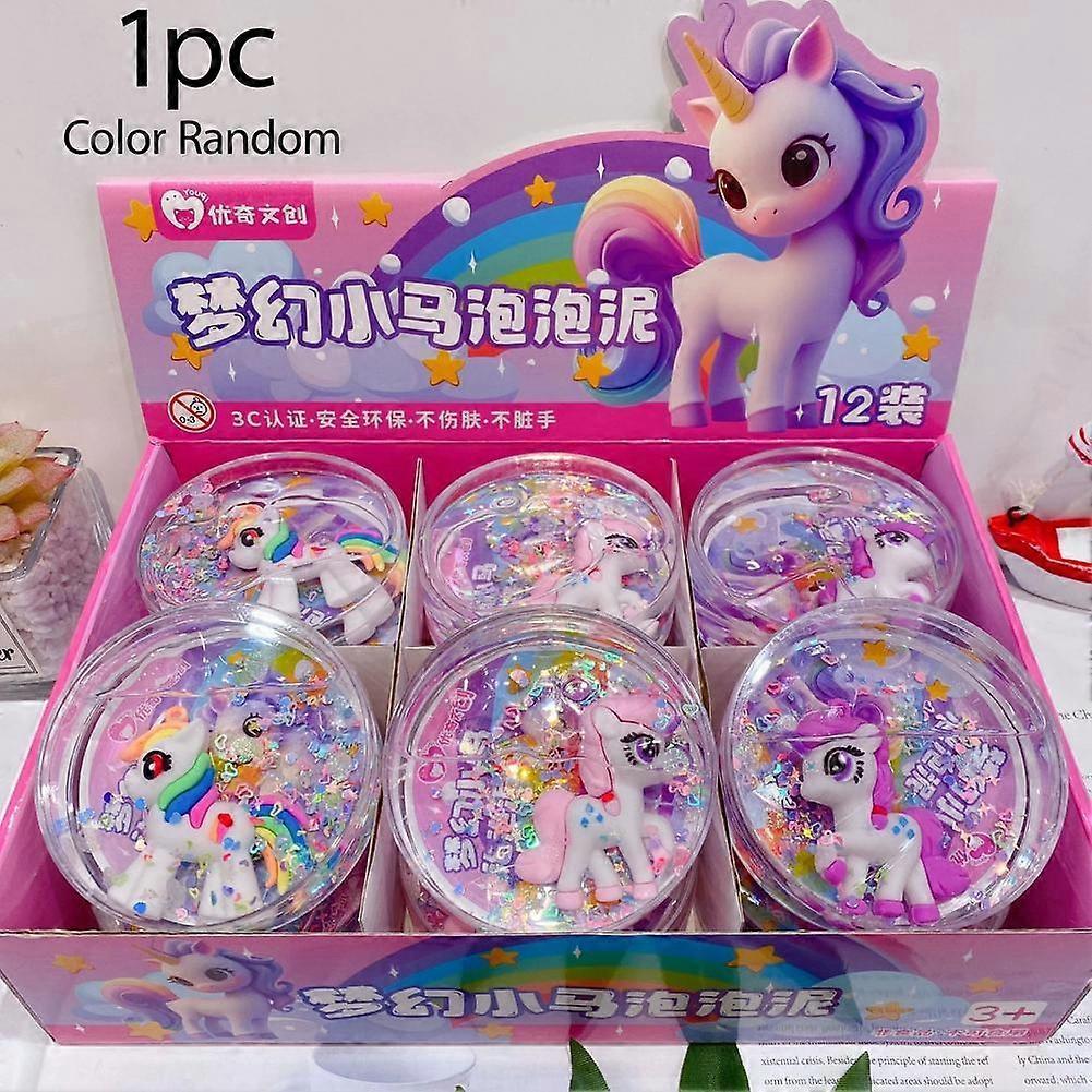 Non Sticky Bubble Clay With Resin Figure