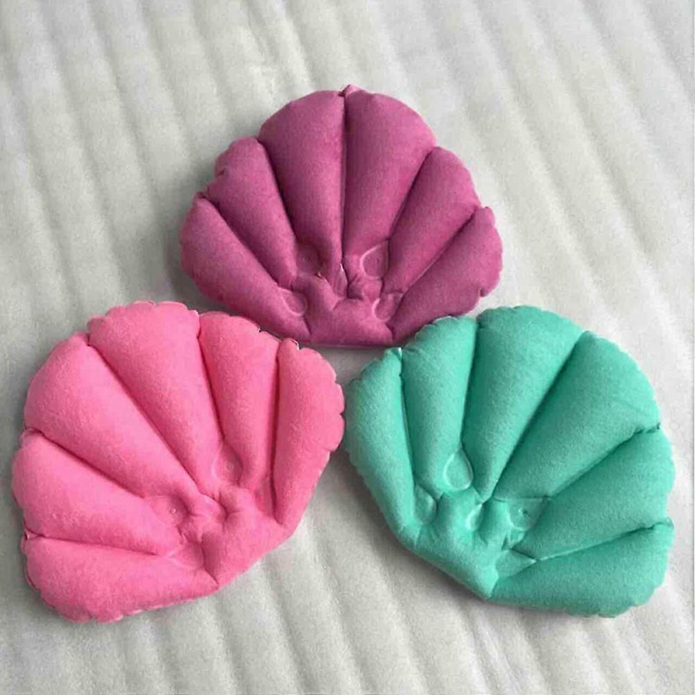 Spa Headrest Inflatable Bath Pillow compatible with Relaxation 2Pcs Suction Cups