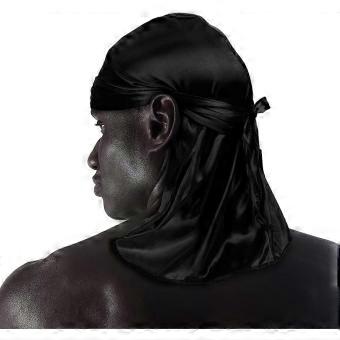 Seiden-Durag für Damen und Herren, leicht, atmungsaktiv, bequem, modisch, Wellenmütze