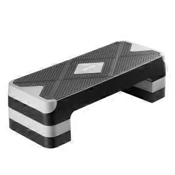 Aerobic Step Platform 28-tums, justerbar, 4 höjdsteg