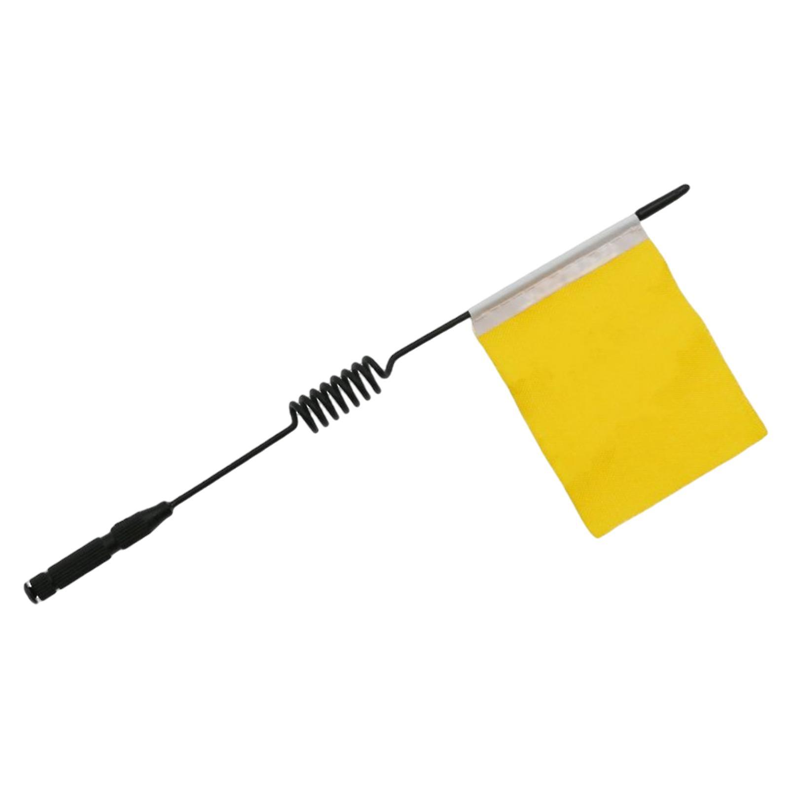 RC Car Decorative Antenna with Flag for MN90 MN90K Vehicles Red