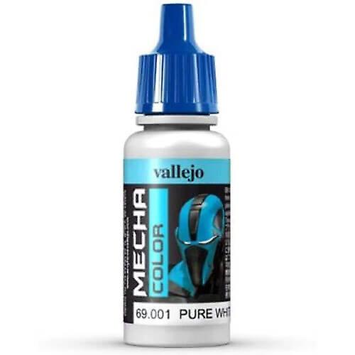 PURE WHITE Vallejo Quick Drying Mecha Colour 17mL Water Based Airbrush Paint