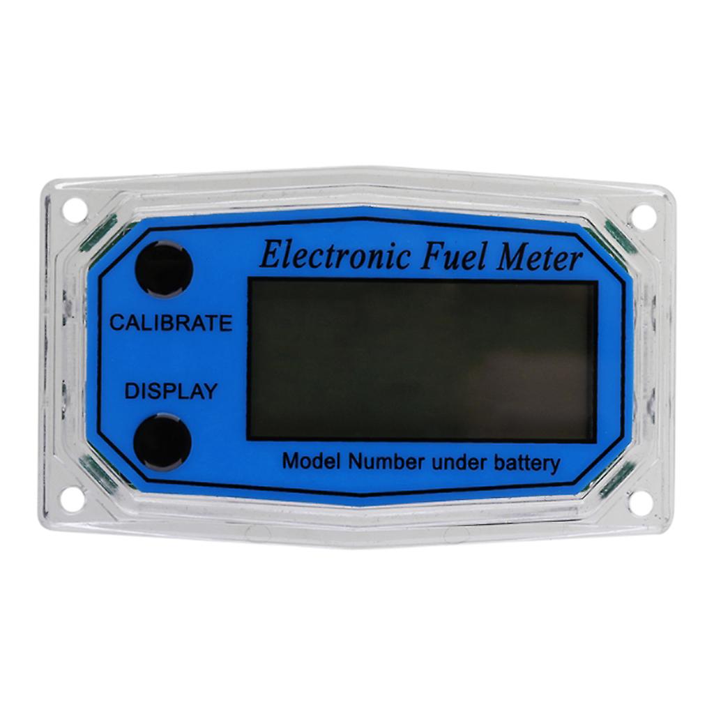 drivstoffmåler gass drivstoffolje flowmeter LCD bensin parafin meter display chip