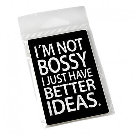 Fridge magnet Bossy, from Mellow design