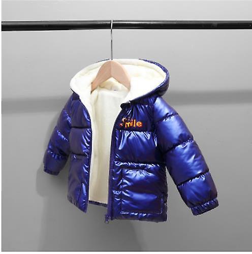 Children's Hooded Jacket 2023 Autumn And Winter New Arrival Thickened Children's Down Jacket Middle And Small Children's Cotton Coat Windproof Warm Ja