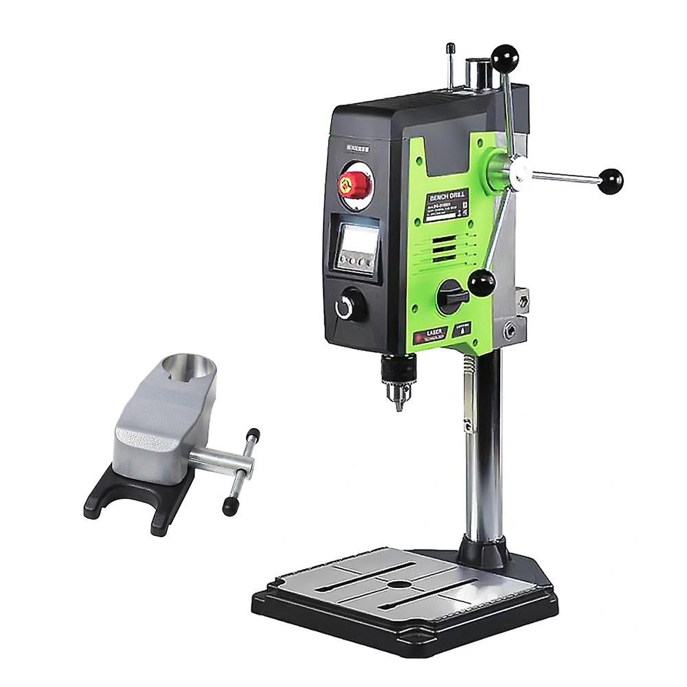 800W 可変速テーブルトップドリルプレスドリルマシン、レーザーおよびワークライト付き BG-518801