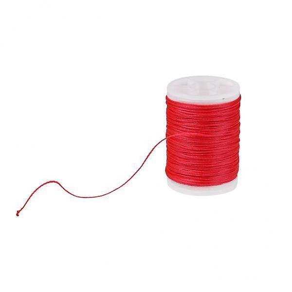 2x110m Fiber Archery Bow String Serving Material Bowstring Protect Red