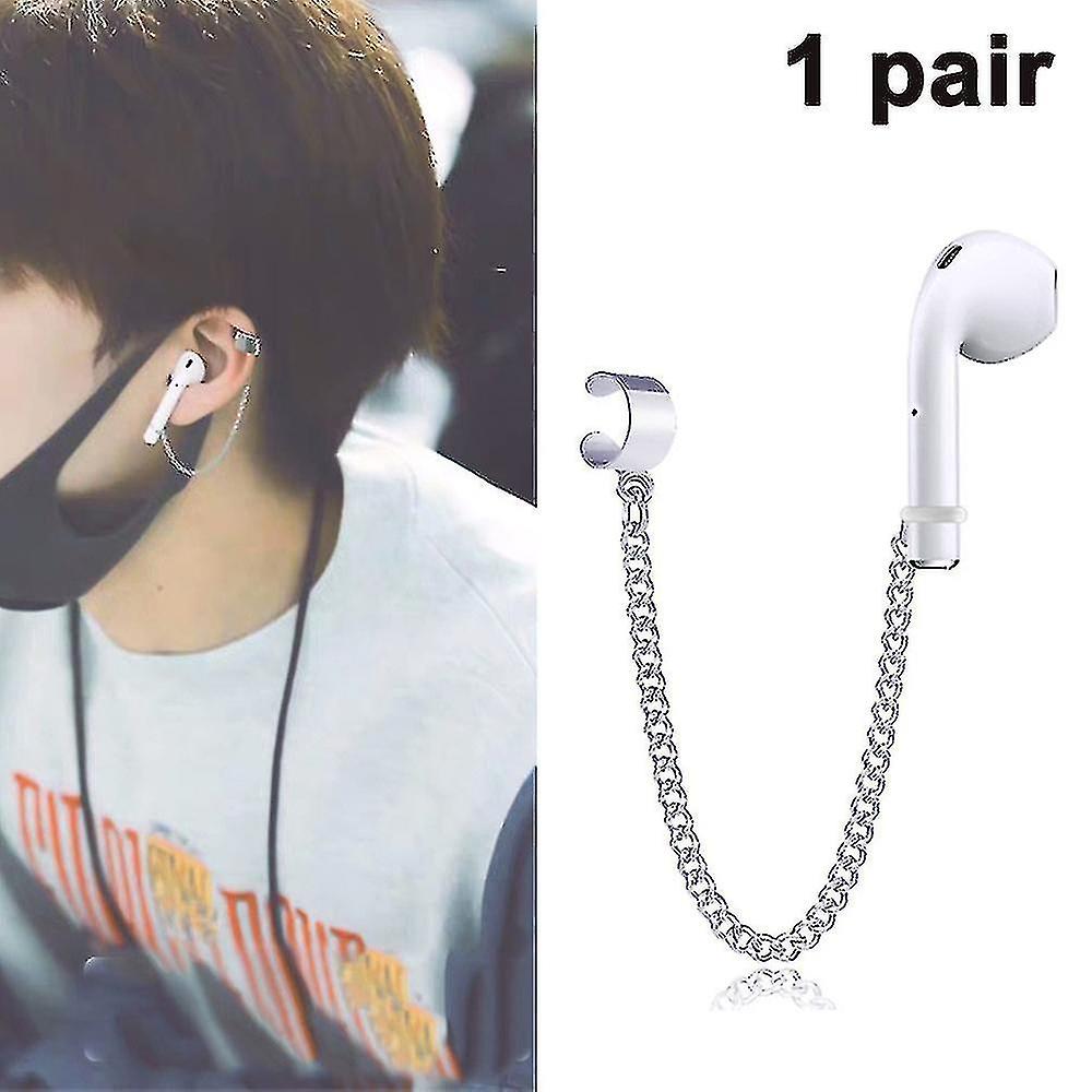 ワイヤレスイヤホン用アンチロストイヤークリップイヤークリップクロス(1ペア)