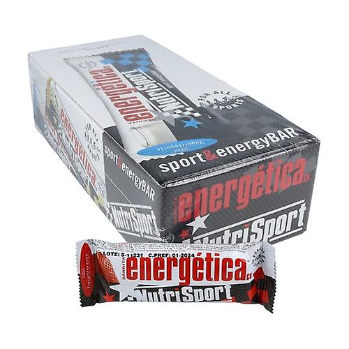 Strawberry energy bar box 24 bars of 44g (Strawberry)