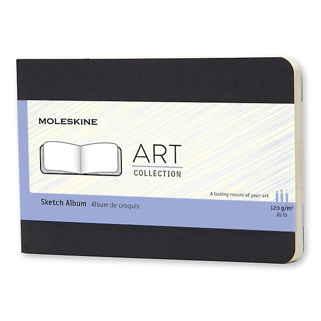 Moleskine Pocket Art Plus Cahier Sketch Album أسود من كتاب Moleskine Paperback