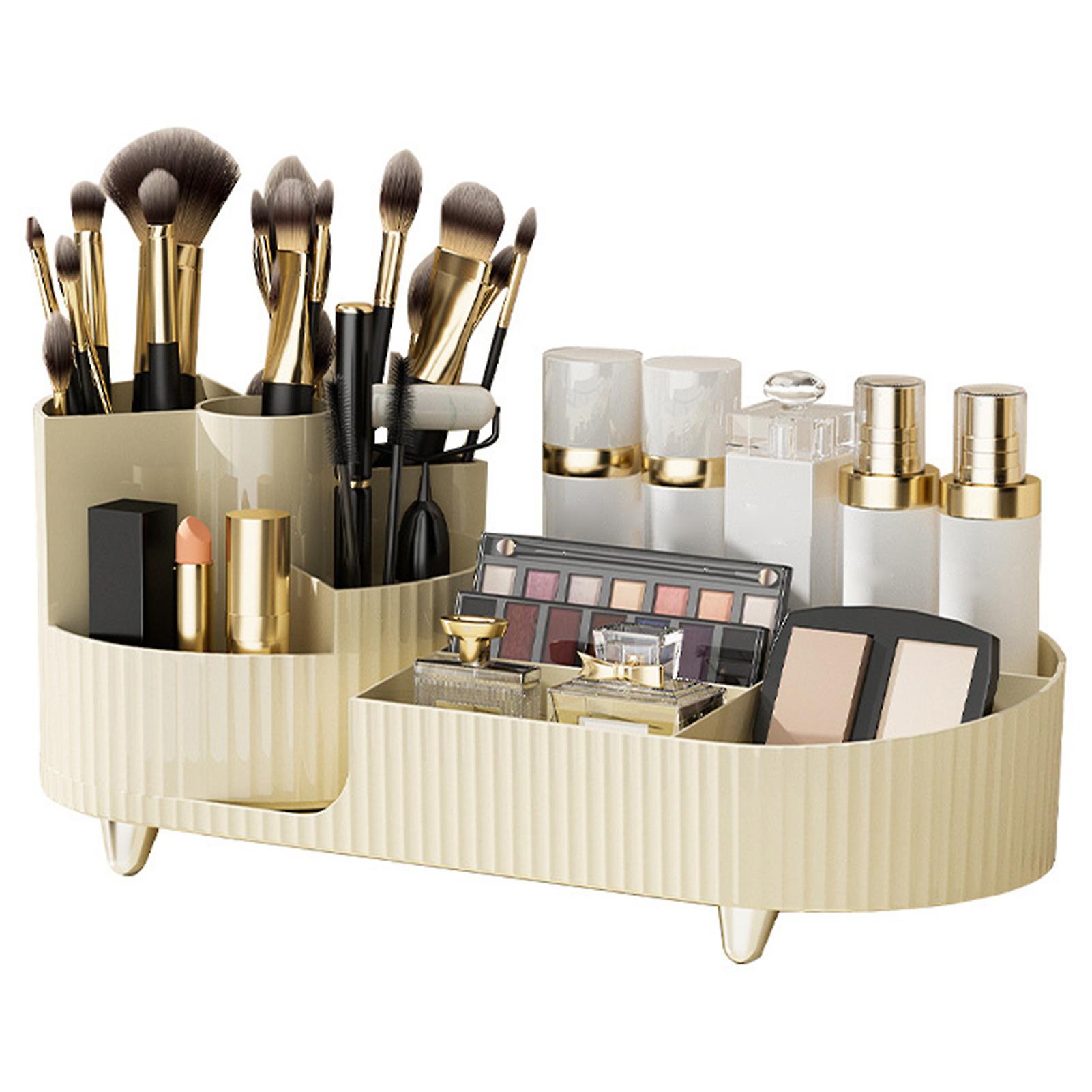 Rotatable Cosmetic Storage Box Easy To Install And Stylish Design