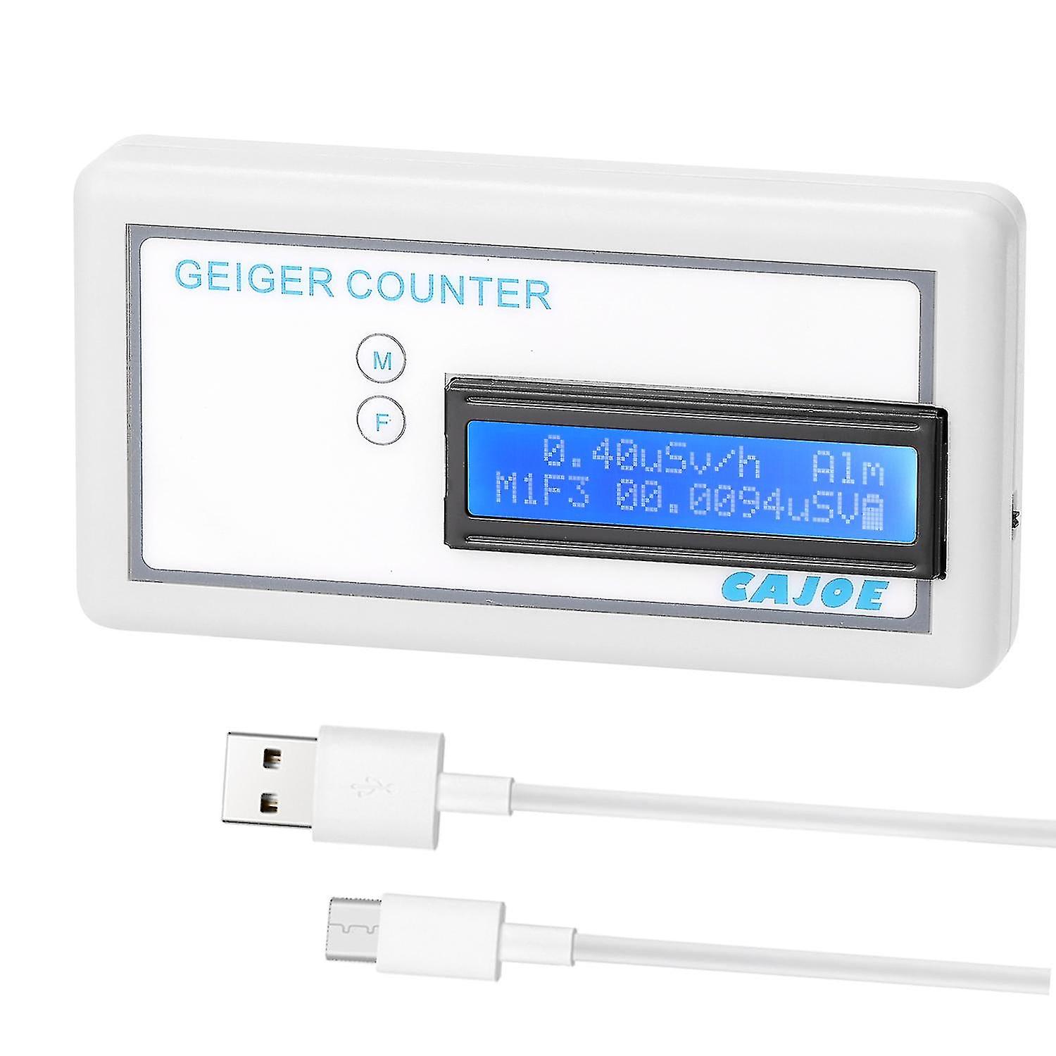 Handheld Geiger Counter Multifunctional Nuclear Radiation And Electromagnetic X Rays Detector Geiger Counter Dosimeter