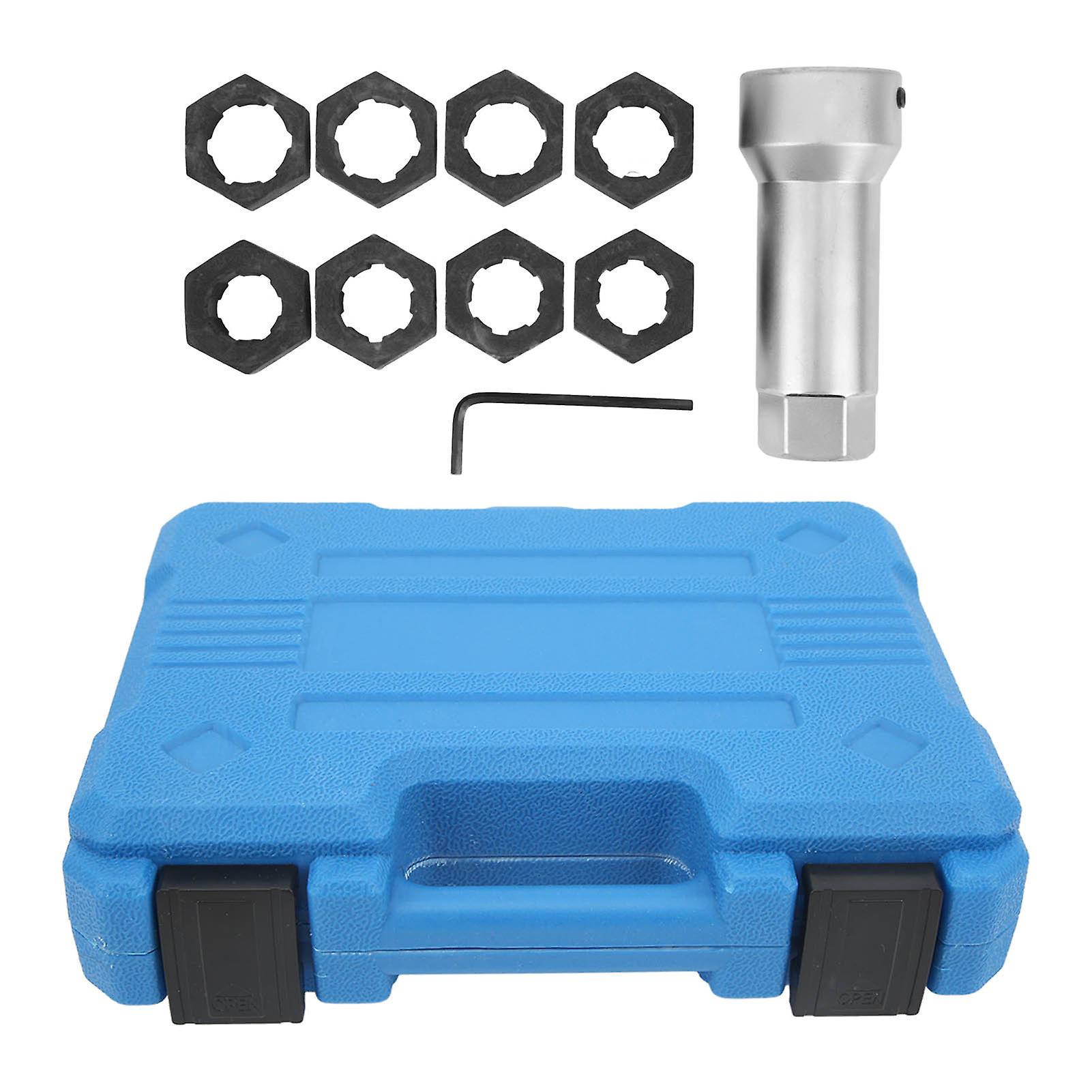 Axle Spindle Threading Set Alloy Steel 3/4x20 13/16x20 Unef Thread Restorer Kit With Storage Box For Car Repair