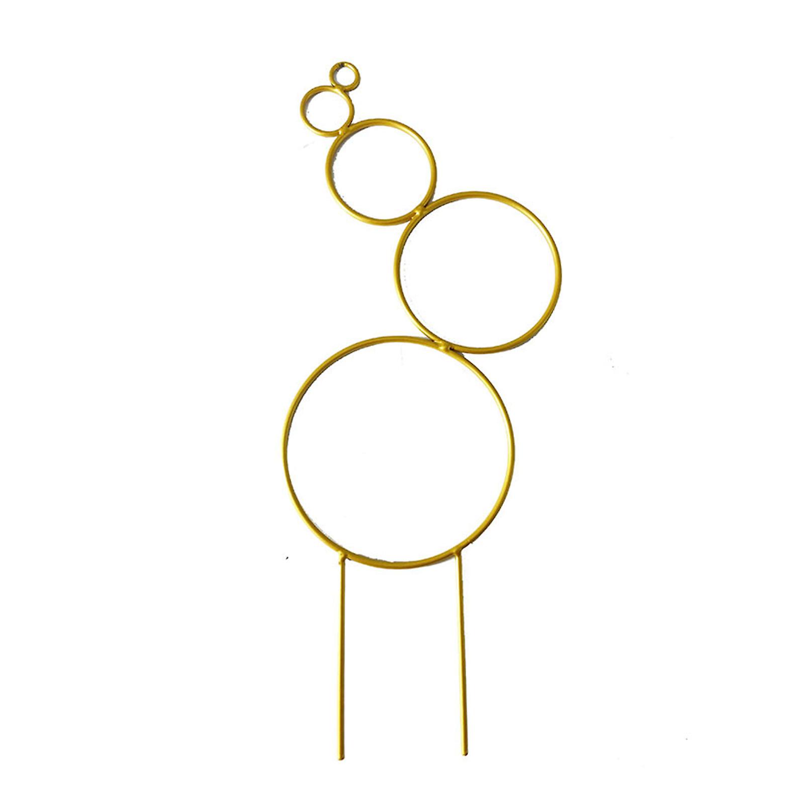 Creative Round Iron Plant Trellis Strong Metal Garden Plants Trellis For Supporting Climbing Plants