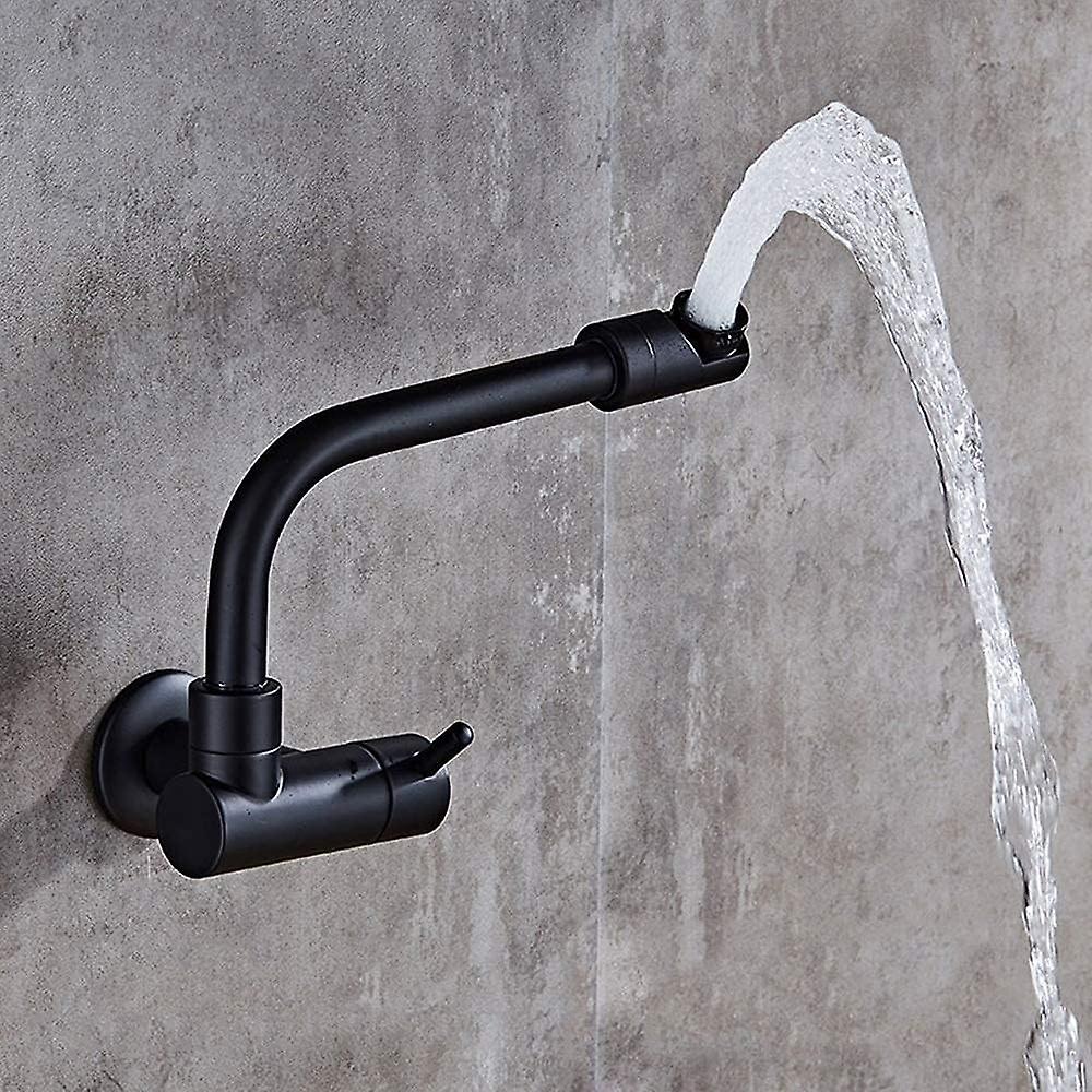 Faucets,cold Faucet Single Mop Pool Rotating Faucets Thick Copper Water Faucet/27cm