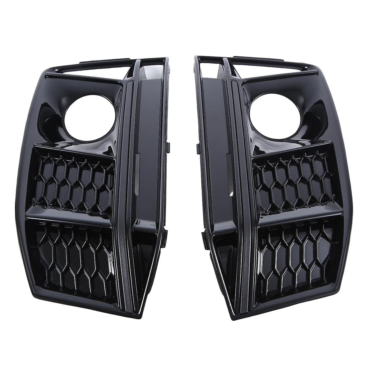 Cadre de phare antibrouillard, couvercle de phare antibrouillard, grille de pare-chocs pour Audi A4L A4 B9 Sport 2017-2019