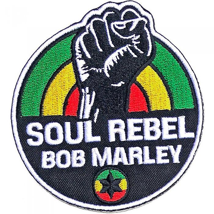 Bob Marley Soul Rebel Standard Iron On Patch