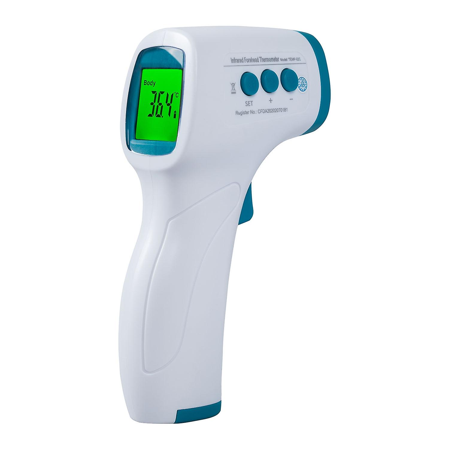 Non-Contact Infrared Forehead Thermometer for Baby, Adult, Child, Surface of Objects, with Memory Fu