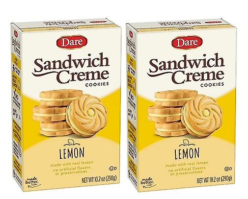 Dare Sandwich Creme Kekse Zitrone 2er Pack