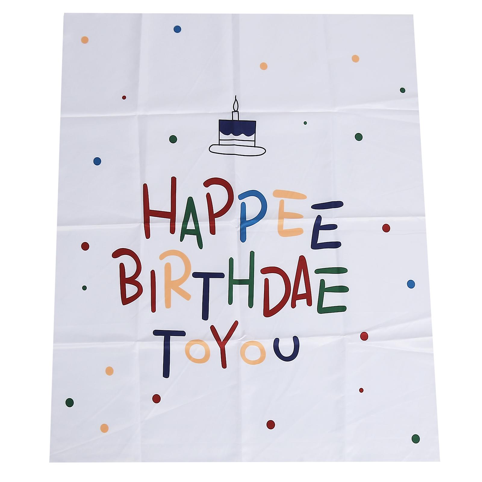 Birthday Backdrop, Decoration Supplies