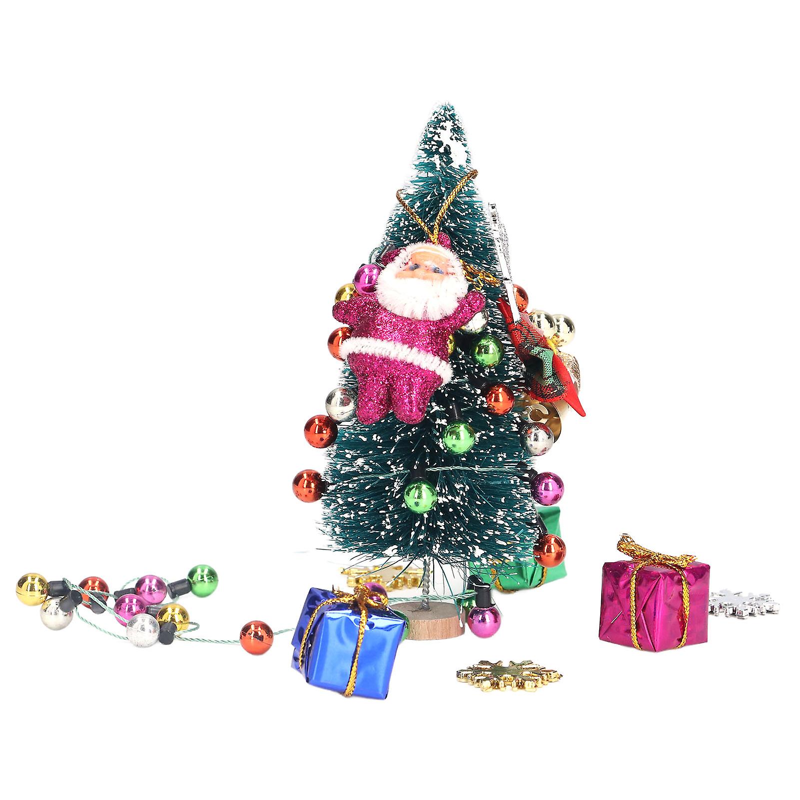 Doll House Christmas Tree DIY Matching Fine Workmanship Cute Appearance Minature Christmas Items