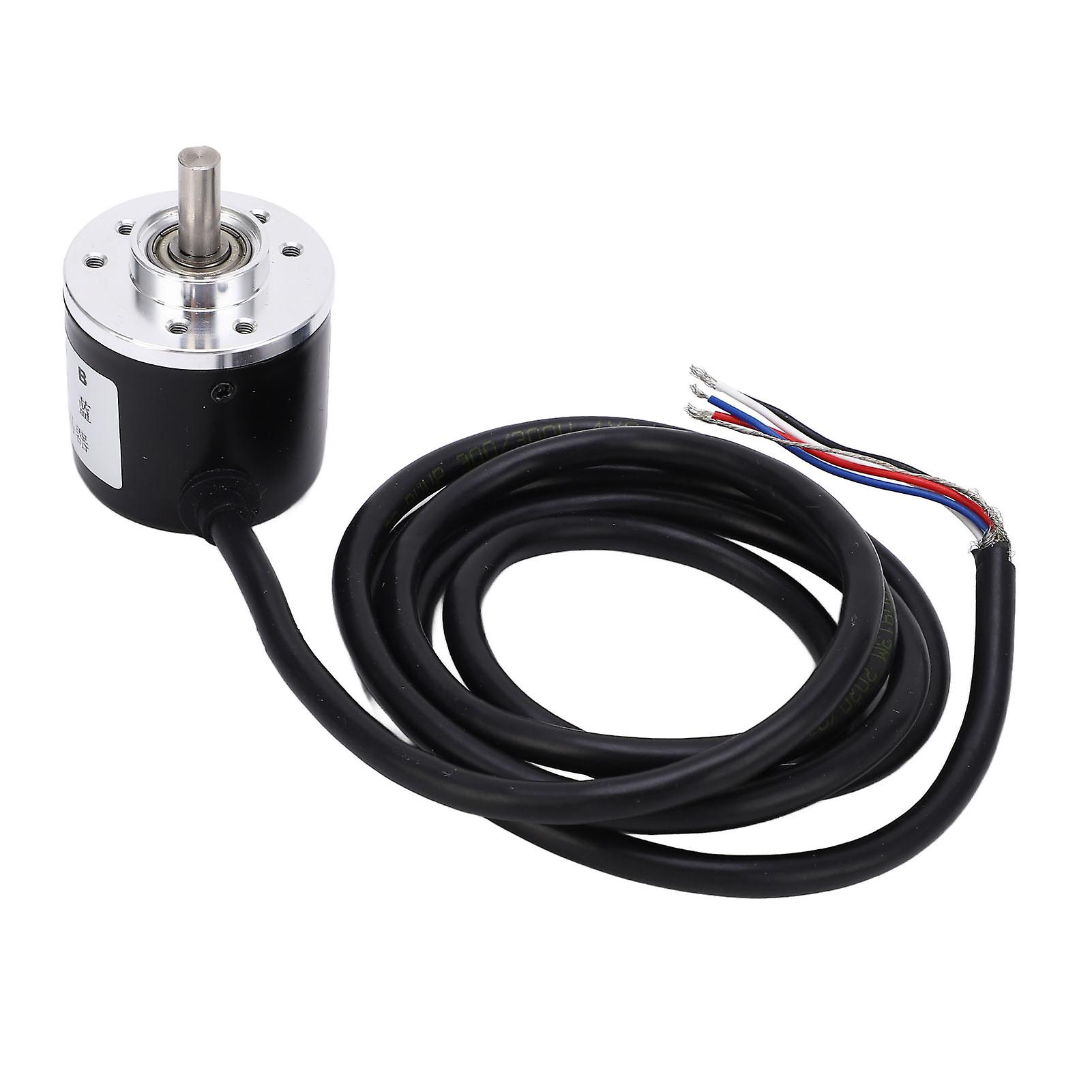 Encoder rotativo fotoelettrico Encoder incrementale del motore del riduttore 6mm D Tipo Albero di uscita 5-24V HAJ500P/R