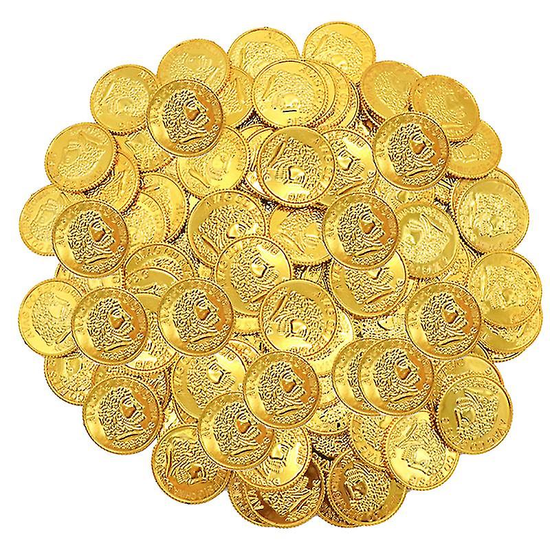 100pcs Game Gold Coins
