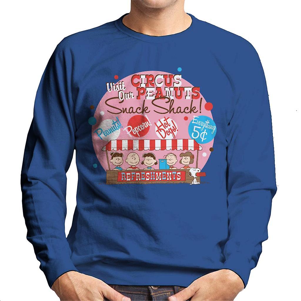 Peanuts Circus Snack Shack Men's Sweatshirt