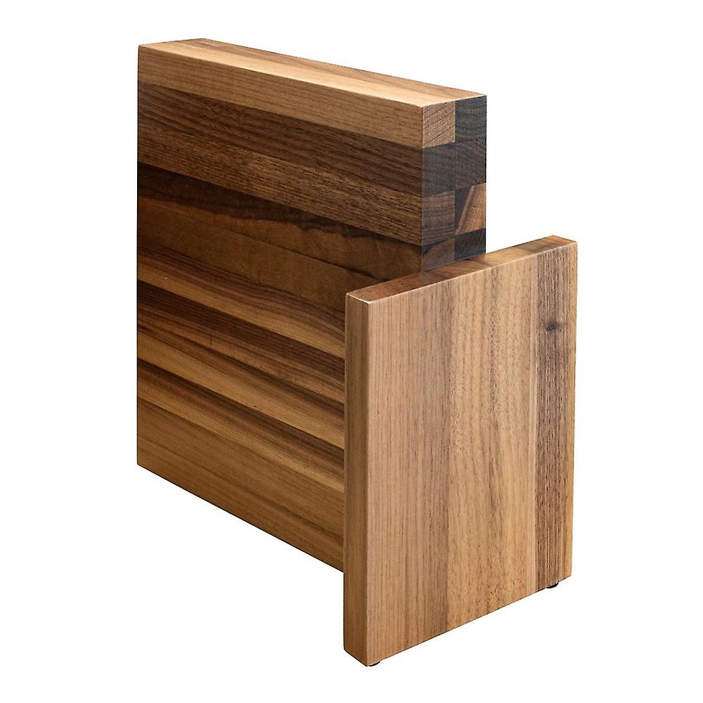 ArteLegno magnetic block for 10 walnut wood knives AL90WL