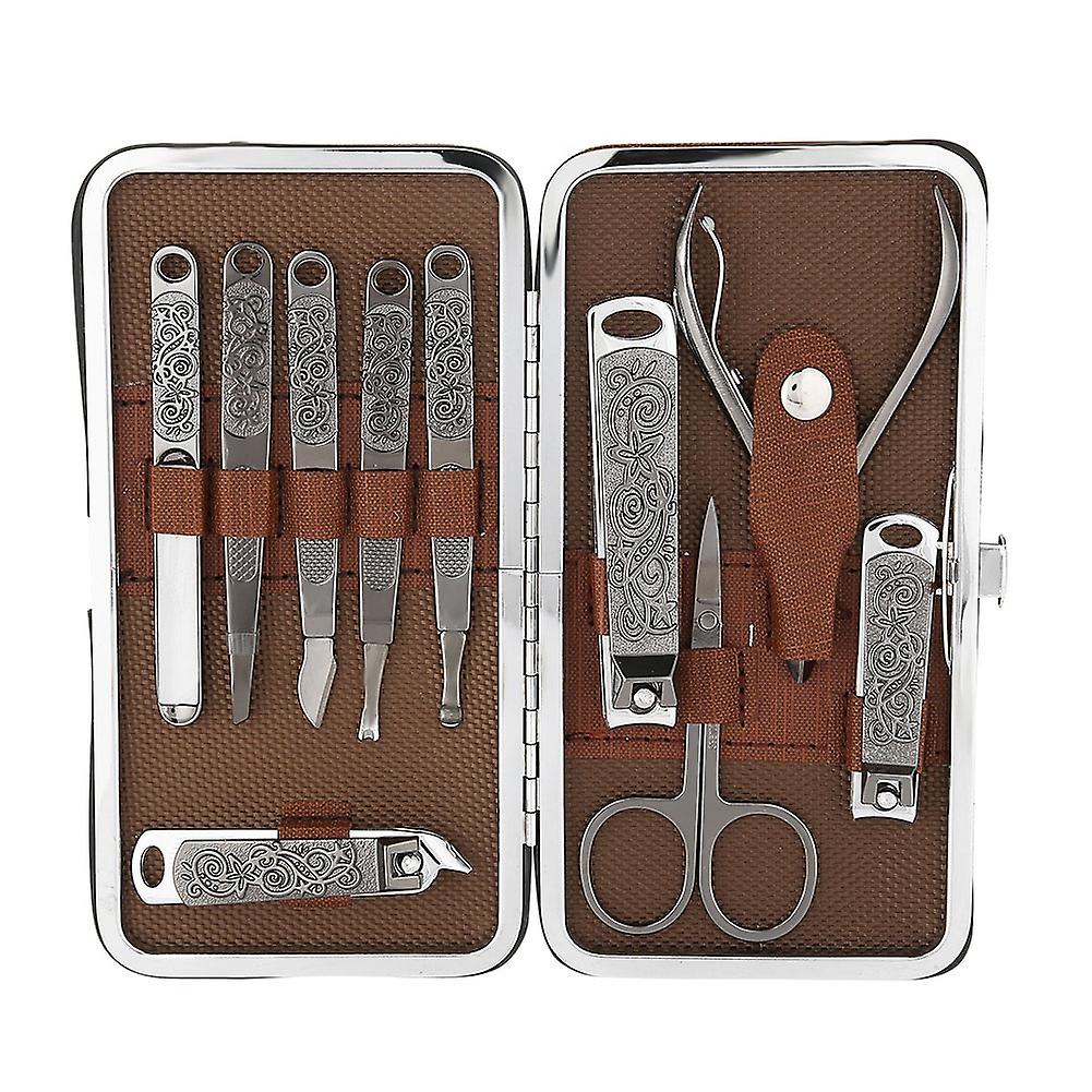 10 Pcs Alloy Nail Scissors Clippers & Cutter Set