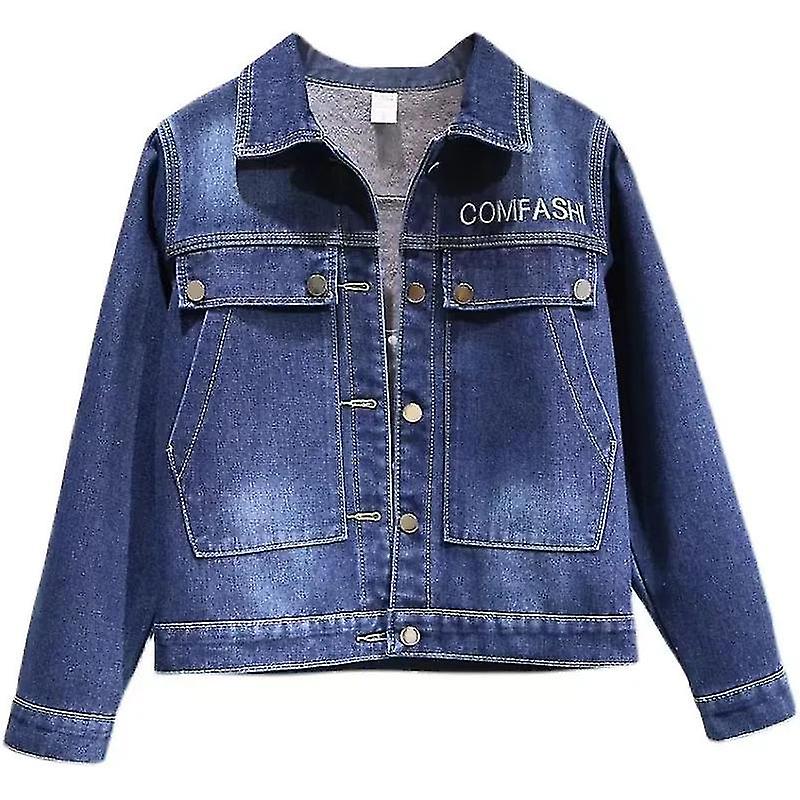 Mode Plüsch Jeansjacke Frauen Herbst Winter Fleece Iner Jean Mantel