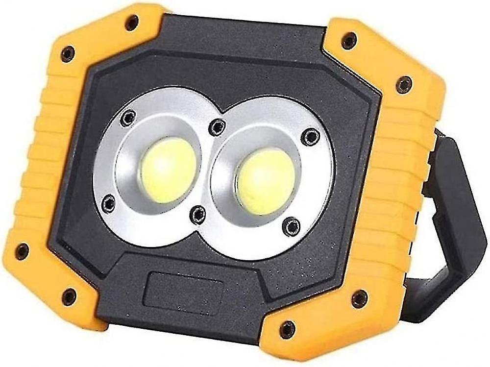 Multifunctional Portable Rechargeable LED Floodlight- COB Work Lamp for Emergency and Night Use