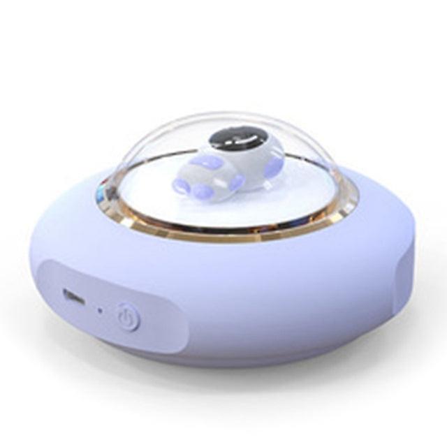 Astronaut Luminous Flying Saucer Hand Warmer Power Bank Warm Baby Rechargeable Hand Warmer Astronaut Electric Warmer
