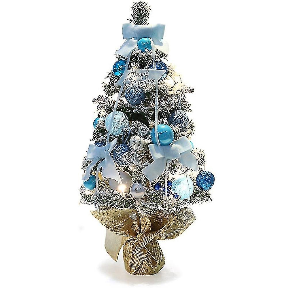 Desktop Mini Christmas Tree Set Christmas Ornaments